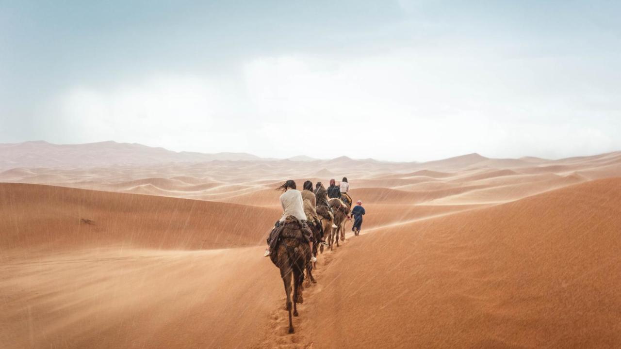Merzouga Highdune Camp With Heated Tents Zewnętrze zdjęcie